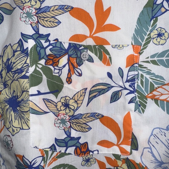 Free Planet Hawaiian Button Shirt Big &‎ Tall Mens 4X  Short Sleeve MSRP $60 NWT - Picture 5 of 11